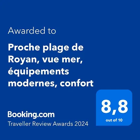 Appartement Proche De Royan, Vue Mer, Equipements Modernes, Confort *